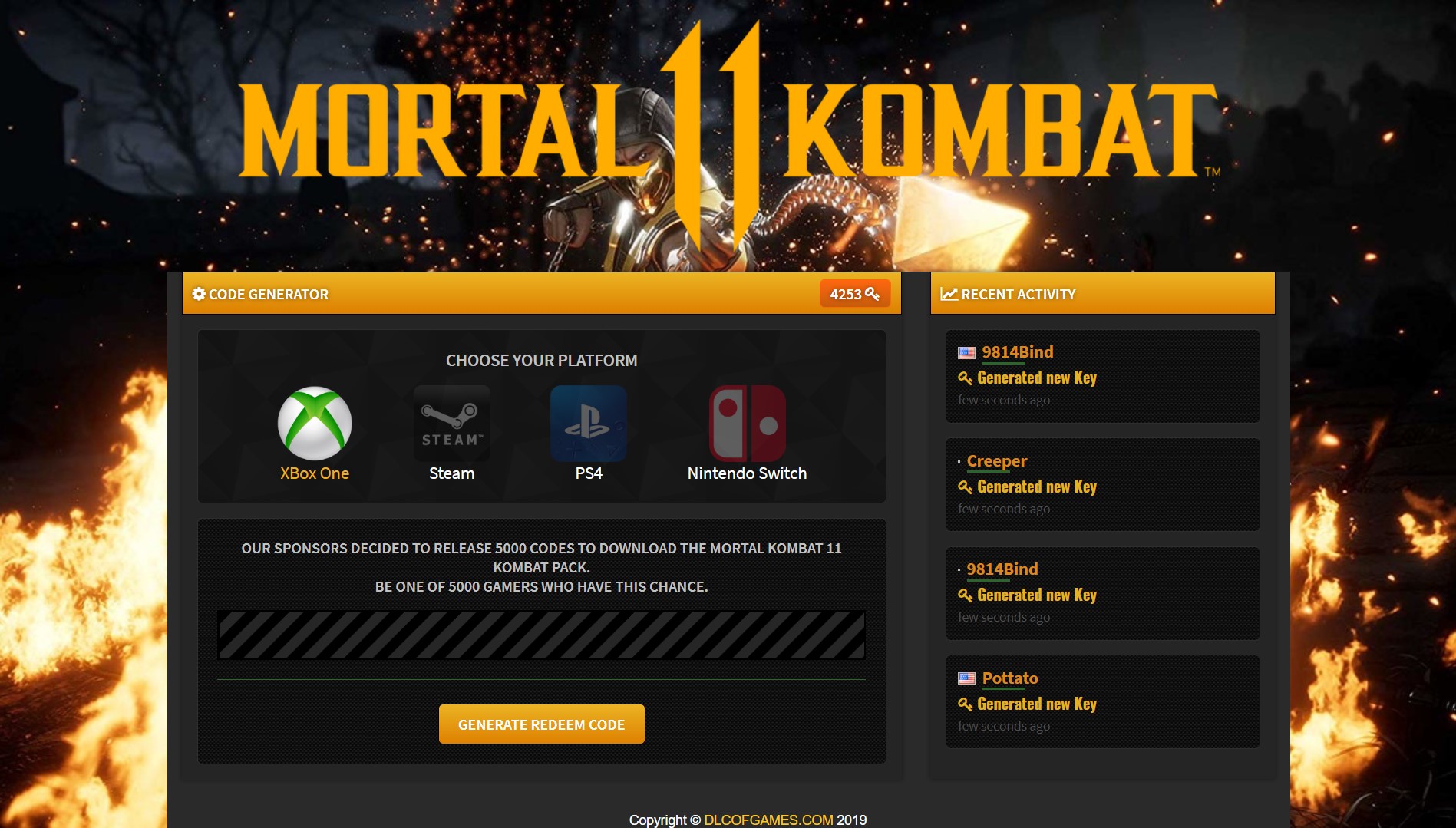 Mortal kombat dlc download free code 39 barcode